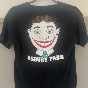 Black asbury Park graphic T-shirt (Tilly)